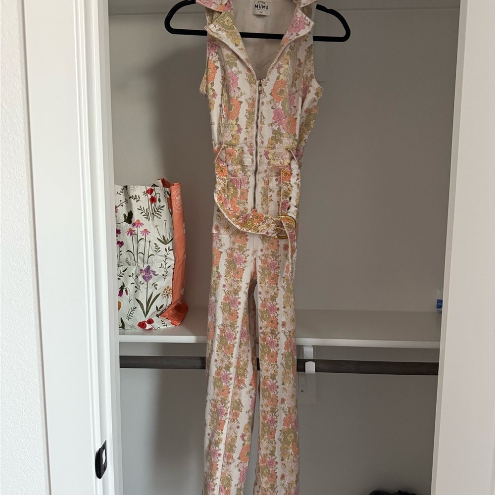 Show Me Your Mumu Jackson Cropped Jumpsuit
